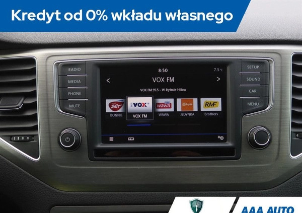 Volkswagen Golf Sportsvan cena 56000 przebieg: 129069, rok produkcji 2017 z Chodzież małe 232